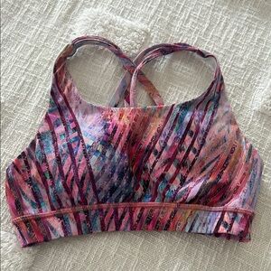 Brand new LuLuLemon Colorful Women's Sports Bra